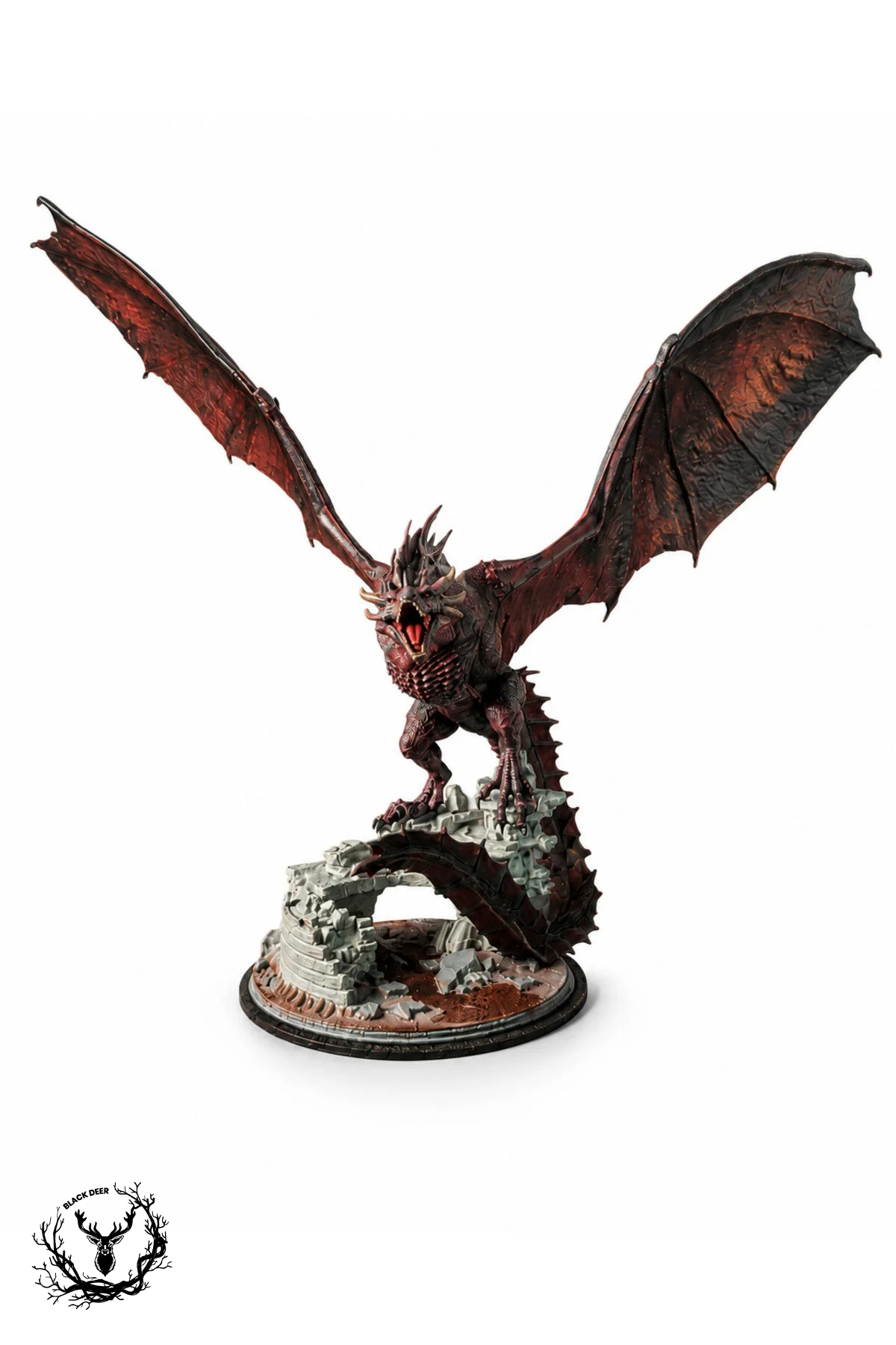 Game of Thrones Drogon Dragon Figurine | Hand Painted