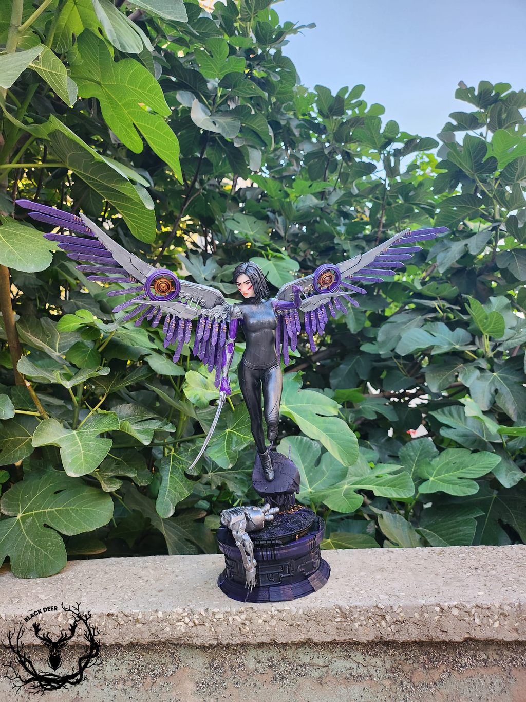 Alita: Battle Angel Esintili Mekanik Kanatlı Koleksiyon Figürü