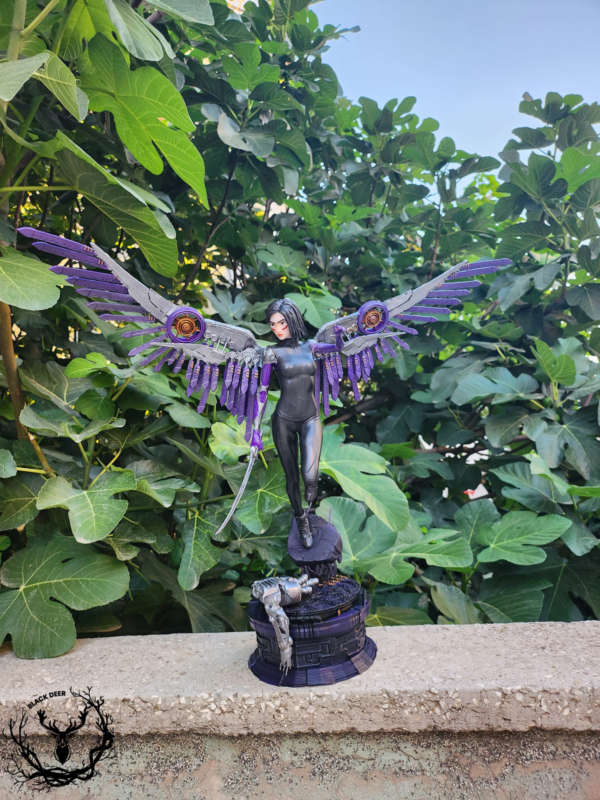 Alita: Battle Angel Esintili Mekanik Kanatlı Koleksiyon Figürü