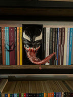 Venom / Bookshelf Figure / Book Nook / Book Holder  / Collection / 21 CM