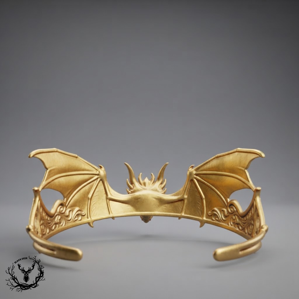 Wyvern Dragon Crown – Winged Tiara