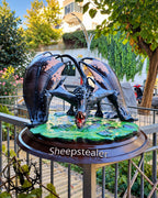 Sheepstealer Ejderha Figürü -  House of the Dragon | El Boyaması