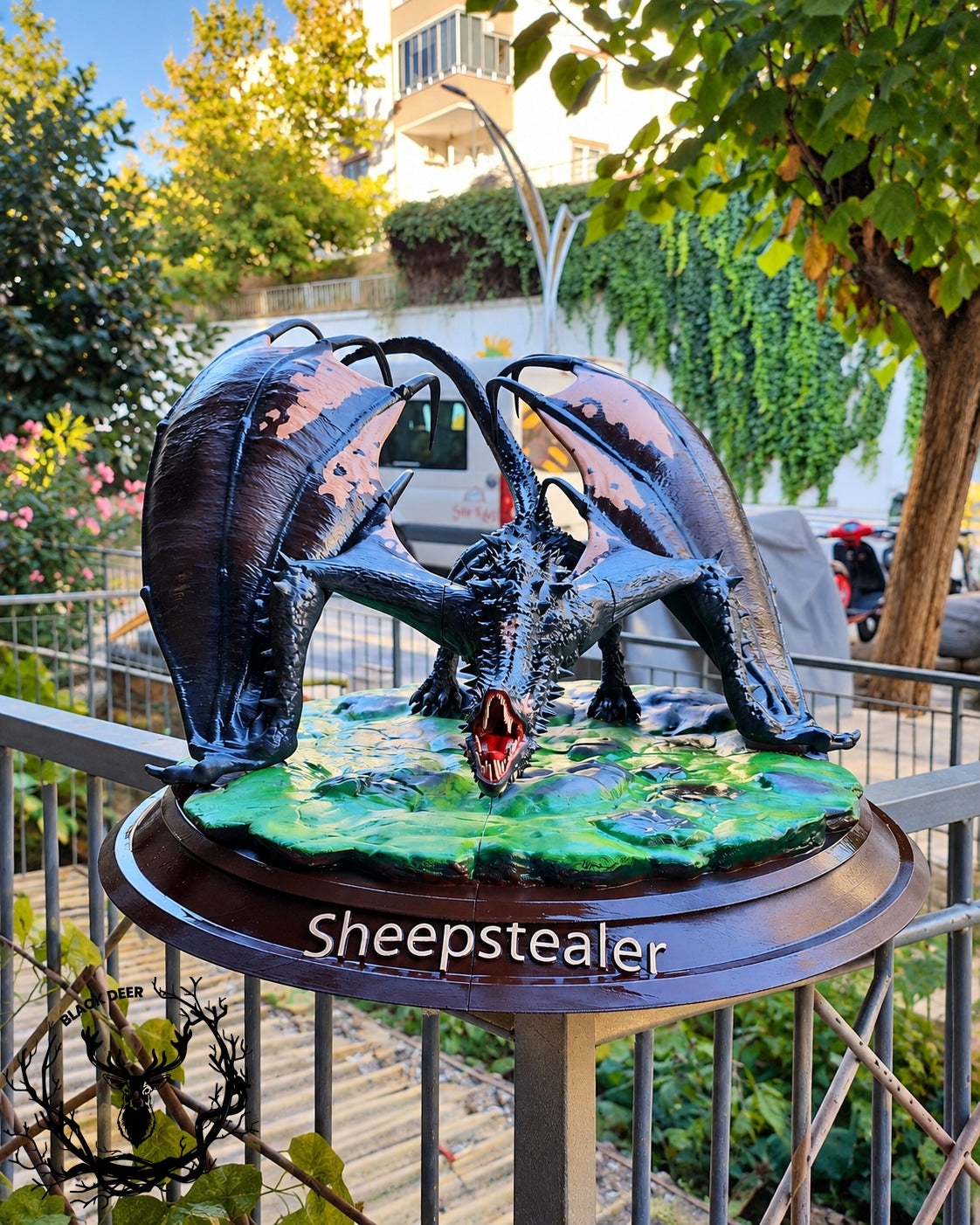 Sheepstealer Ejderha Figürü -  House of the Dragon | El Boyaması