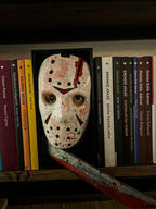 Friday the 13th Jason Voorhees / Book Nook / Bookshelf Figure / 21 CM / Collection
