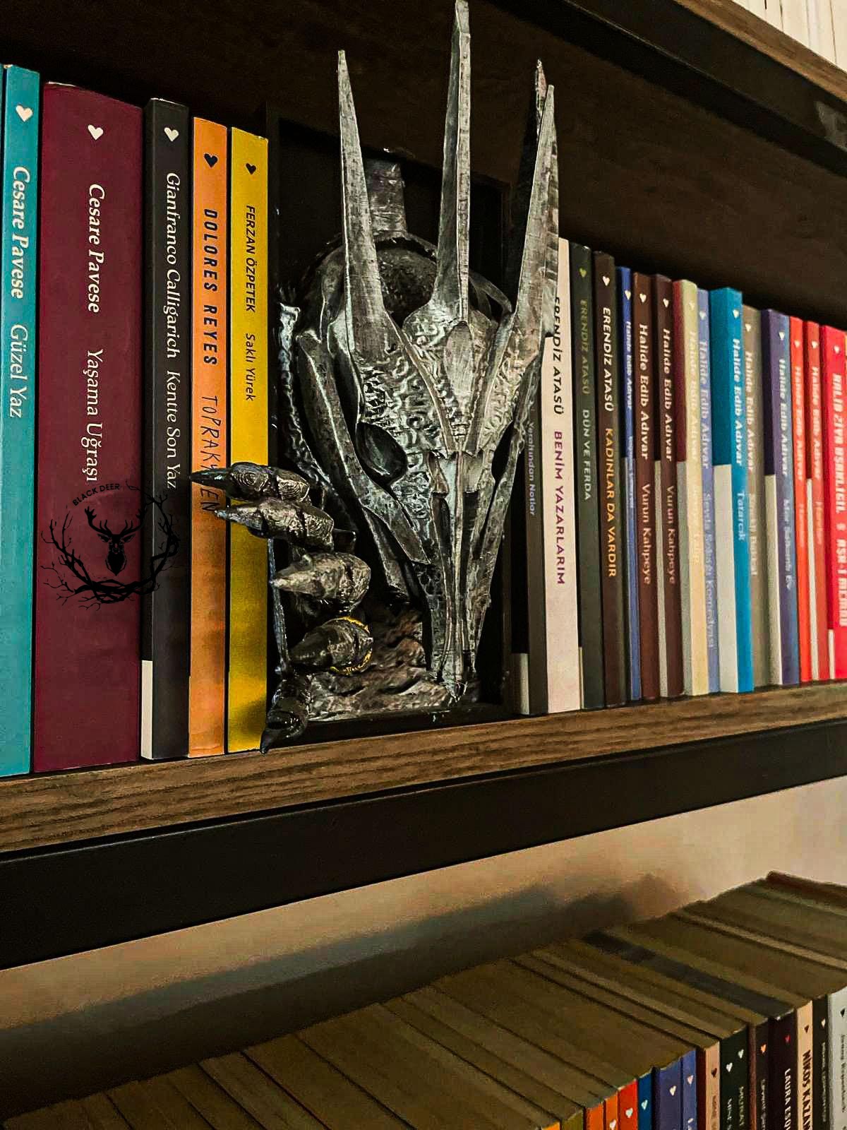 Sauron / Bookshelf Figure / Book Nook / Book Holder / Collection / 21 CM