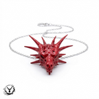 Meleys "The Red Queen" Dragon Necklace