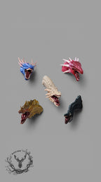 House of the Dragon Resin Magnet – Hand-Painted Collectible Dragon Refrigerator Magnets