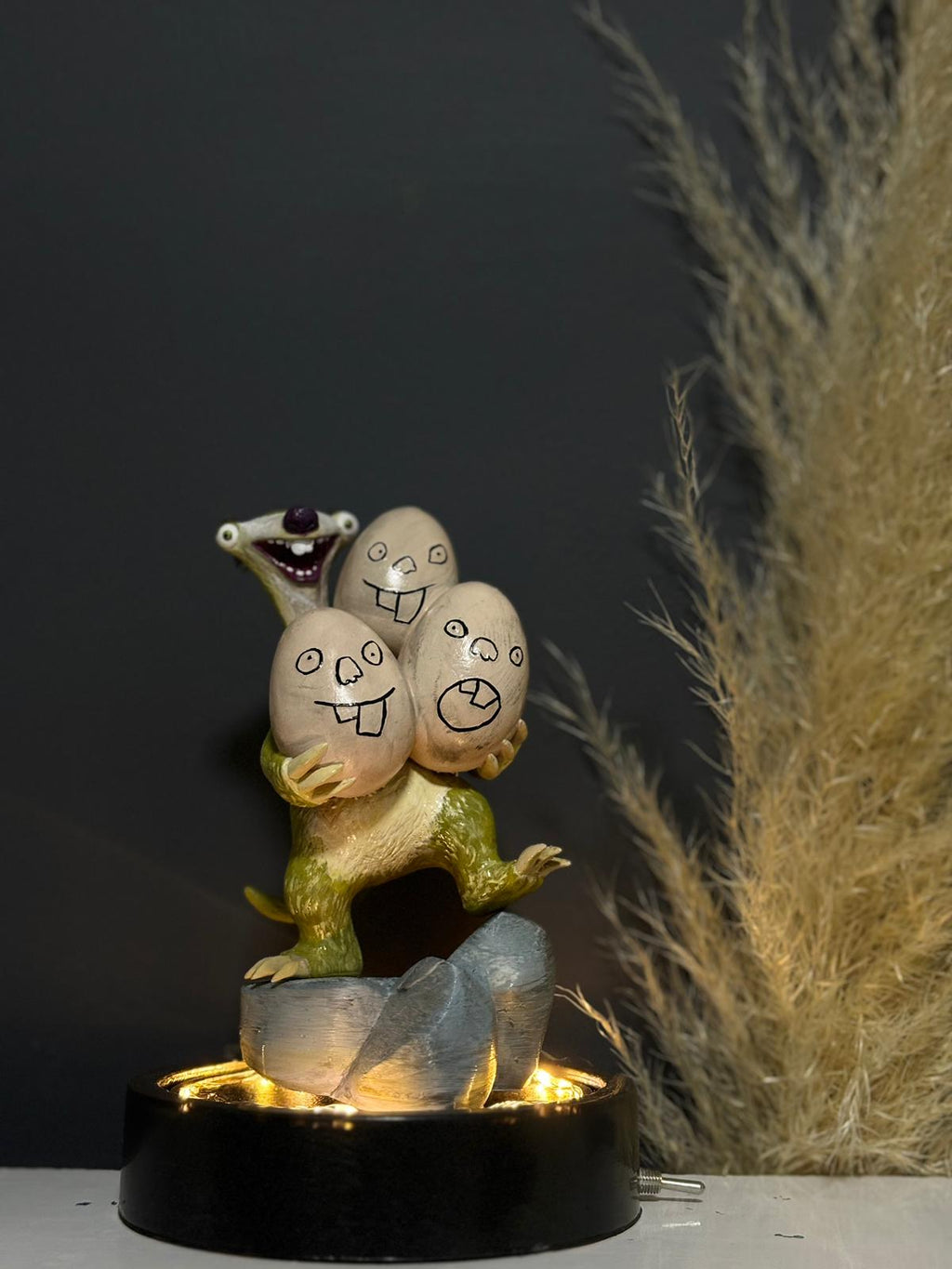 Sid Figure – Ice Age Inspired Collector Statue – Handmade Display Figure