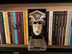 Back to the Future / Doc Brown / Bookshelf Figure / Book Holder / Collection / 21CM