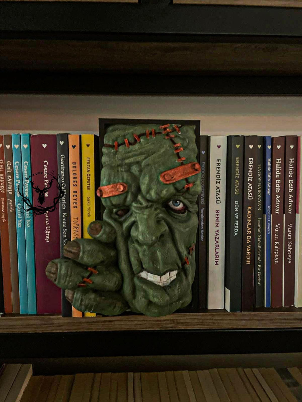 Frankestein / Book Nook / Bookshelf Figure / Book Holder / Collection / 21 CM