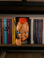 Chucky / Book Nook / Bookshelf Figure / Book Holder / Collection / 21 CM