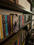 Pale Man / Book Nook / Bookshelf Figure / Book Holder / Collection / 21 CM
