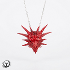 Meleys "The Red Queen" Dragon Necklace