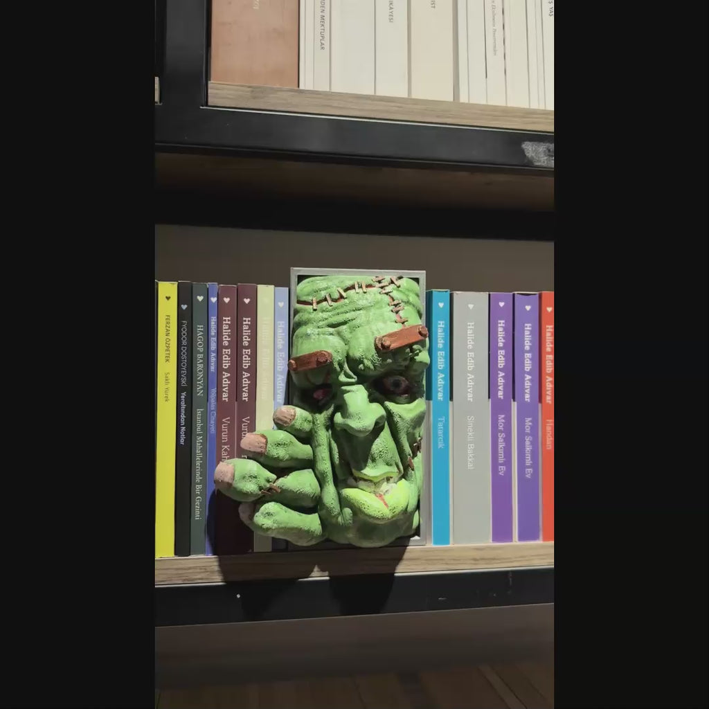 Frankestein / Book Nook / Bookshelf Figure / Book Holder / Collection / 21 CM