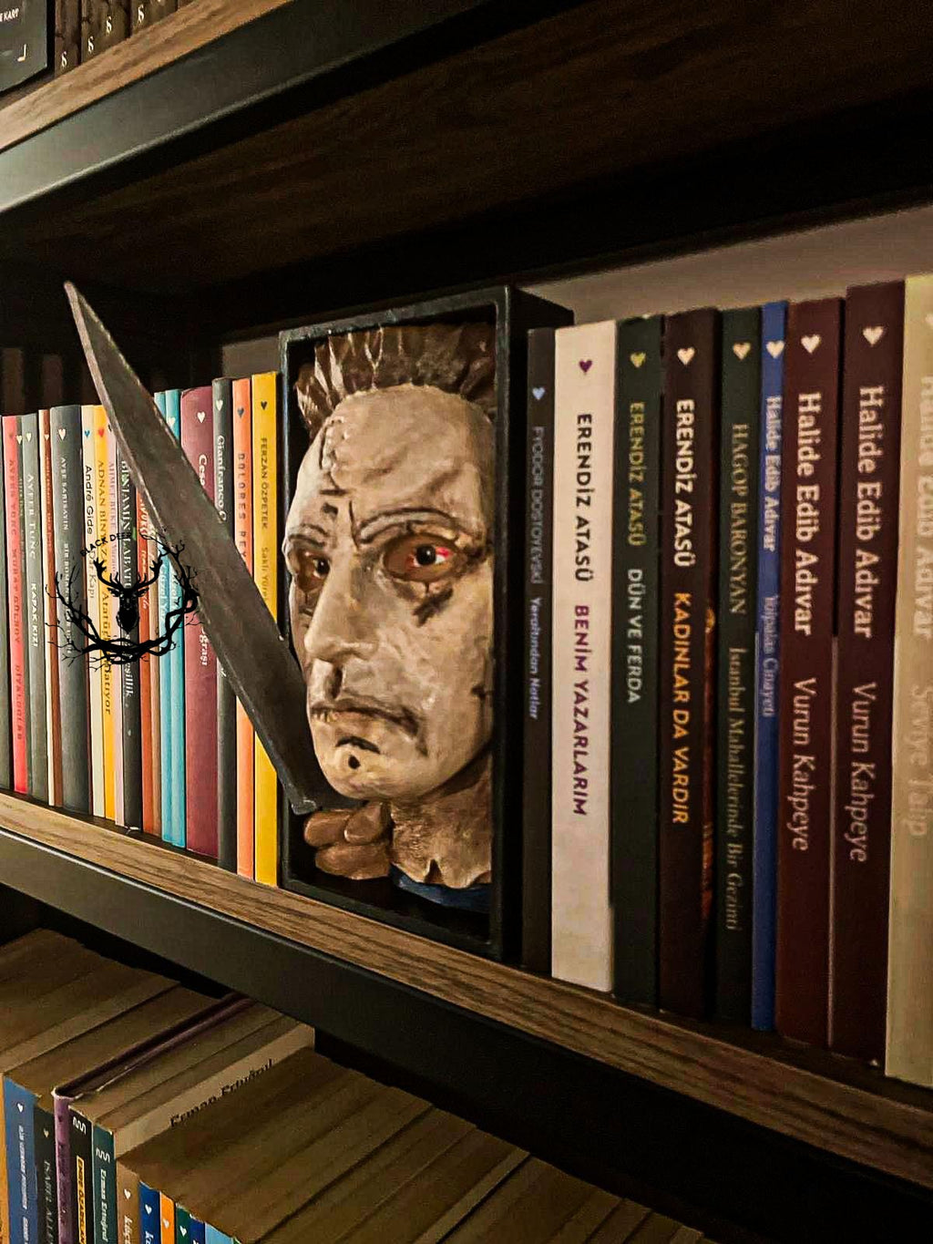 Halloween / Michael Myers / Bookshelf Figure / Book Holder / Collection / 21 CM